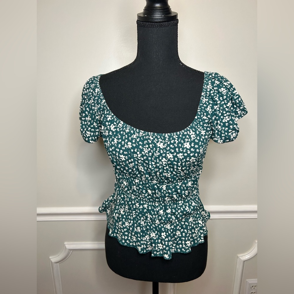 Peplum Crop Top